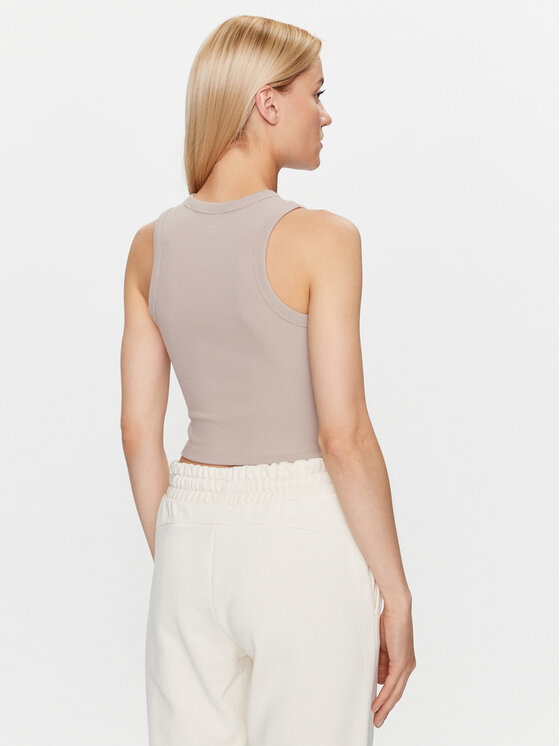 Guess Guess Τοπ Edie V3GP19 K8RT2 Μπεζ Slim Fit