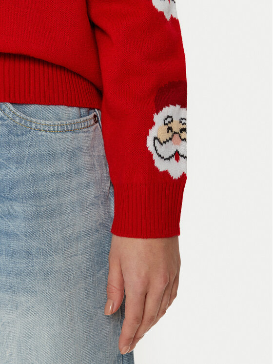 YSABEL MORA YSABEL MORA Sweater 70028 Piros Regular Fit