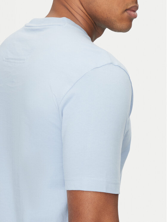 BOSS BOSS T-Shirt 50531271 Błękitny Regular Fit