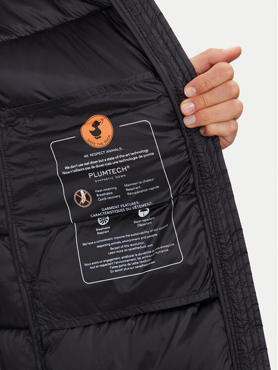 Save The Duck Save The Duck Зимно яке D40279W IRIS19 Черен Regular Fit