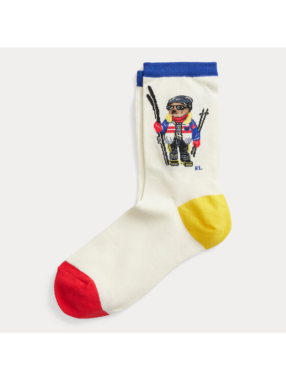 Polo Ralph Lauren Polo Ralph Lauren Dlhé ponožky 455898077001 Béžová