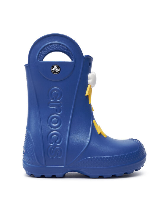 Crocs Gumene čizme Handle It Lightning Bolt Rain Boot Kids 210027 Plava