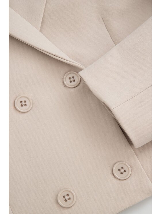 Coccodrillo Coccodrillo Sako WC5138101EJG-003 Krémová Regular Fit