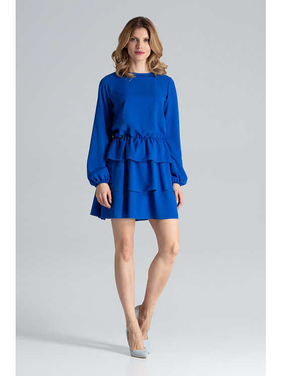 FIGL FIGLFIGL Vestito M601 Blu Regular Fit