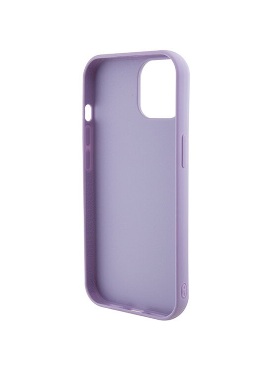 Guess Guess Etui na telefon iPhone 15 Fioletowy