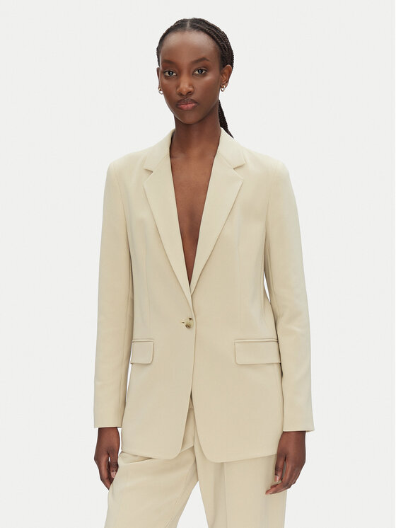 BOSS BOSS Sakko Jocaluah 50490053 Beige Regular Fit