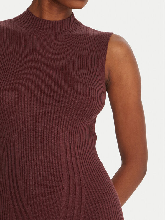 Guess Guess Strickkleid W5BK23 Z3OW2 Braun Slim Fit