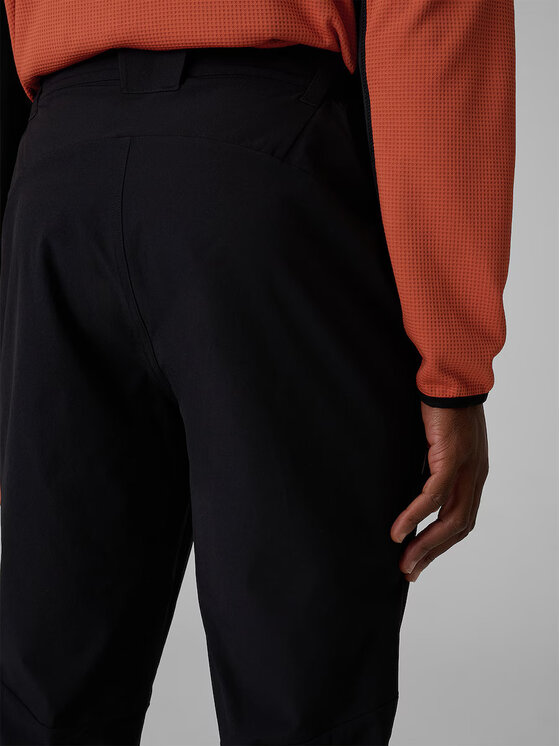 4F 4F Spodnie outdoor TREKKING Czarny Regular Fit