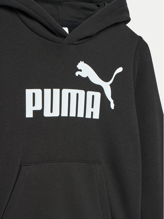Puma Puma Majica dugih rukava Ess No. 1 Logo 684909 Crna Regular Fit