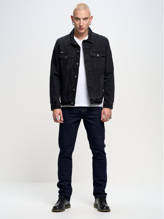 BIG STAR BIG STAR T-Shirt supiclassicov_101 Biały Basic Fit