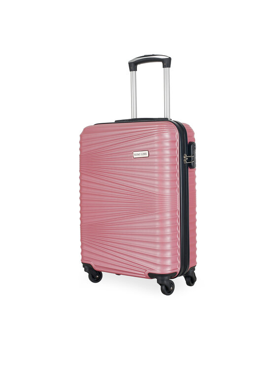 Semi Line Semi Line Valigia da cabina T5922-1 Rosa