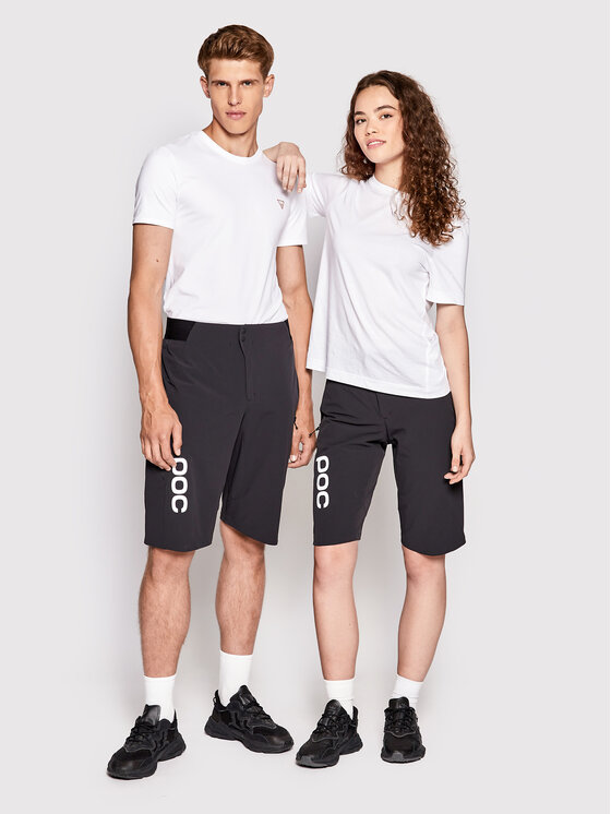 POC POC Szorty rowerowe Unisex 52852 Czarny Regular Fit