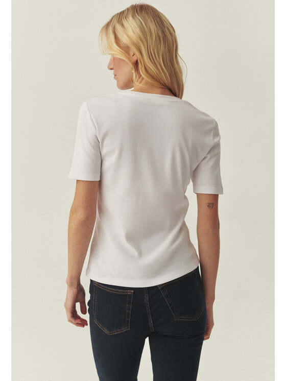 TATUUM Tatuum T-Shirt KIRI Biały Classic Fit
