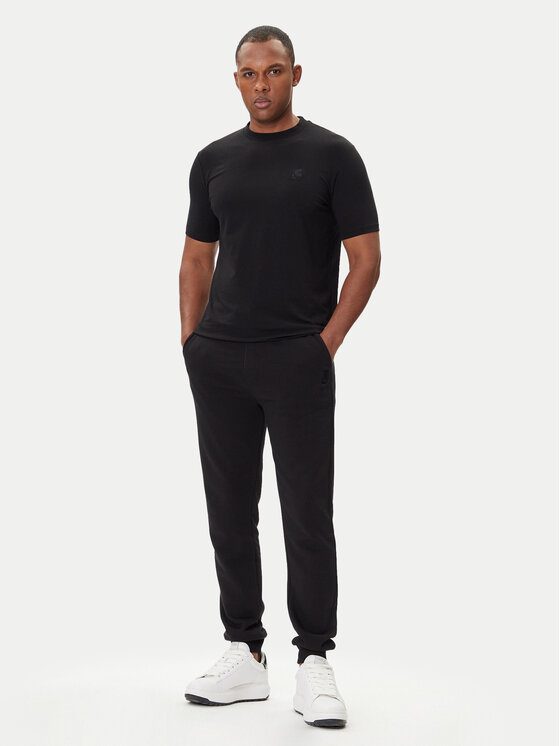 KARL LAGERFELD KARL LAGERFELD T-krekls 755750 500221 Melns Regular Fit