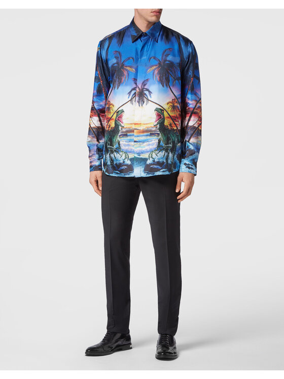 PHILIPP PLEIN PHILIPP PLEIN Košile 5049 Barevná Regular Fit