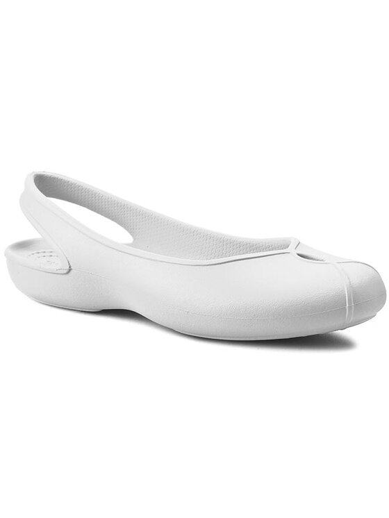 Crocs Sandalen Olivia II Flat W 202826 WeiB Modivo