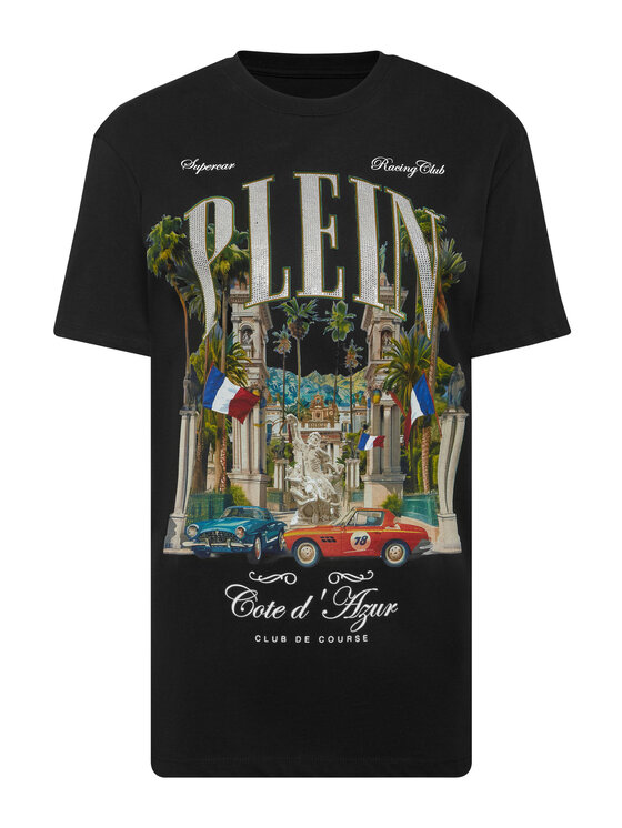 PHILIPP PLEIN PHILIPP PLEIN T-shirt 24889 Nero Over Fit