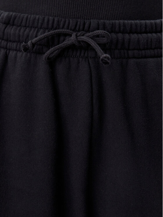 Tommy Jeans Tommy Jeans Melegítő alsó Script DW0DW20670 Fekete Relaxed Fit