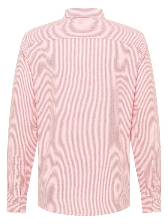 Mustang Mustang Camicia Style Rawlins Rosso Slim Fit