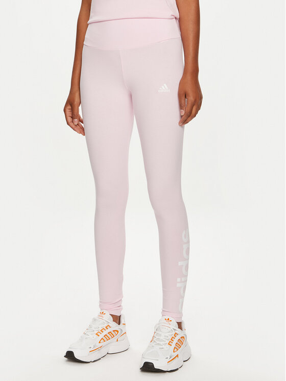 Adidas Pajkice SPORT INSPIRED LOUNGEWEAR ESSENTIALS HIGH-WAISTED LOGO LEGGINGS ID0024 Roza