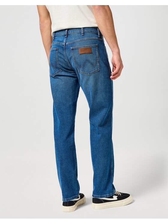 Wrangler Wrangler Jeansy Frontier Niebieski Loose Fit