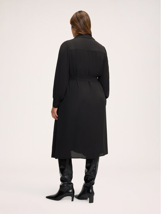 Fiorella Rubino Fiorella Rubino Sukienka codzienna 7093L001290N033 Czarny Regular Fit