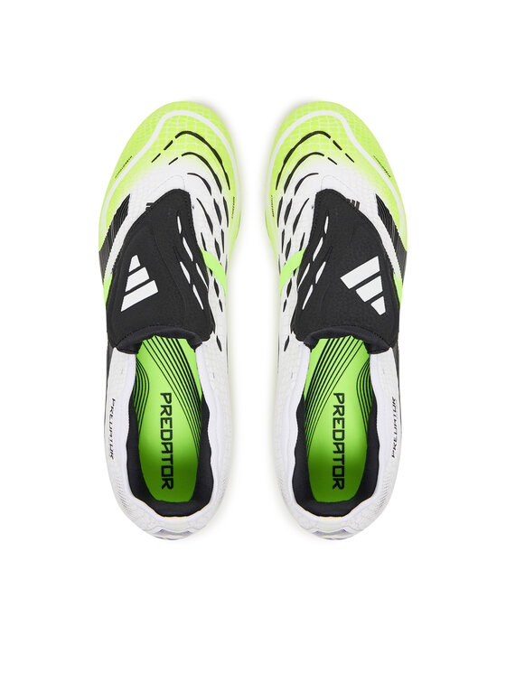 adidas adidas Jalgpallijalatsid Predator Pro Fold-Over Tongue Firm Ground JS4071 Valge