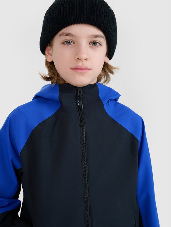 4F 4F Outdoorová bunda 4FJWSS25TTJAM681-36S Modrá Regular Fit