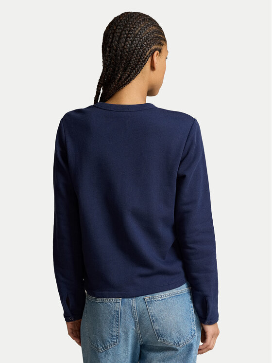 Polo Ralph Lauren Polo Ralph Lauren Kardiganas 211955298001 Tamsiai mėlyna Slim Fit