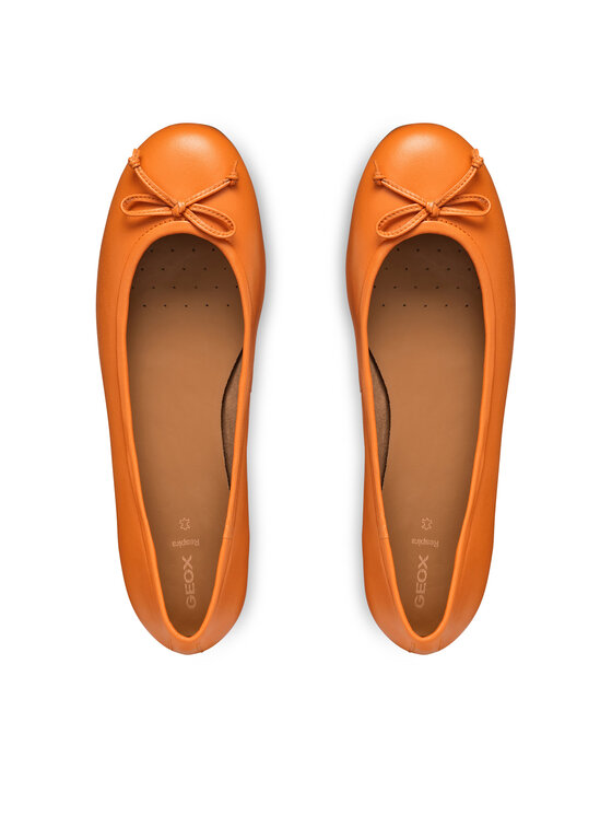 Geox Geox Balerinos D Palmaria D25MUB 000TU C2008 Oranžinė