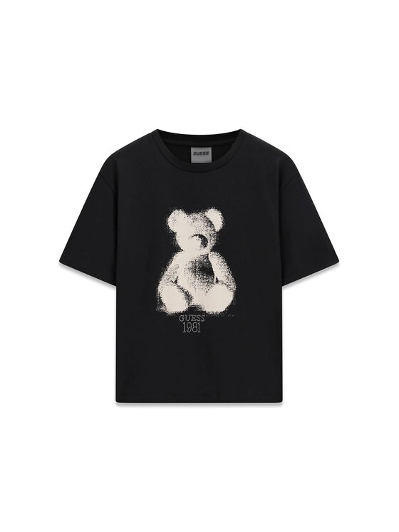 Guess Guess T-Shirt 183124 Černá Classic Fit
