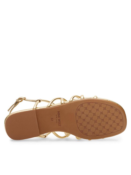 Nine West Nine West Sandały 123AL1737 Złoty