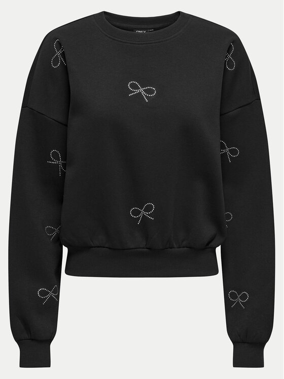ONLY ONLY Μπλούζα Berit 15333887 Μαύρο Regular Fit