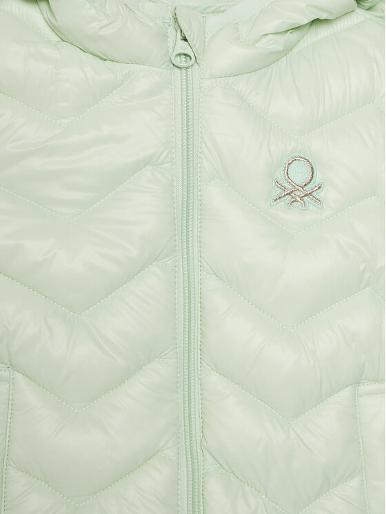 United Colors Of Benetton United Colors Of Benetton Kurtka zimowa 21INGN02Z Zielony Regular Fit