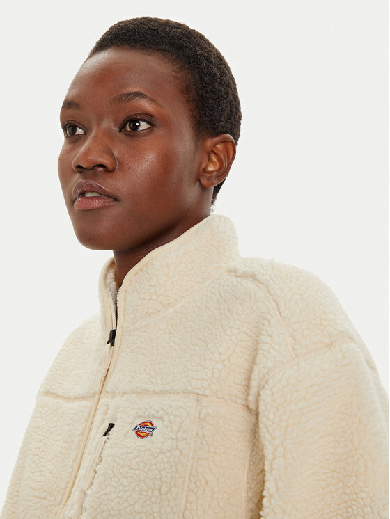 Dickies Dickies Felpa HOPE FLEECE W WHITECAP GRAY DK0A4YGNF90 Beige Classic Fit