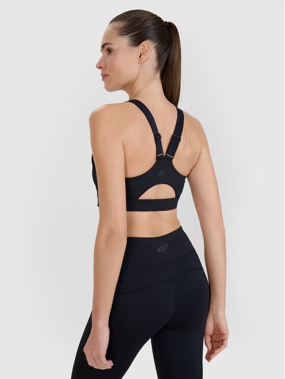 4F 4F Reggiseno sportivo 4FWSS25USBAF150-20S Nero