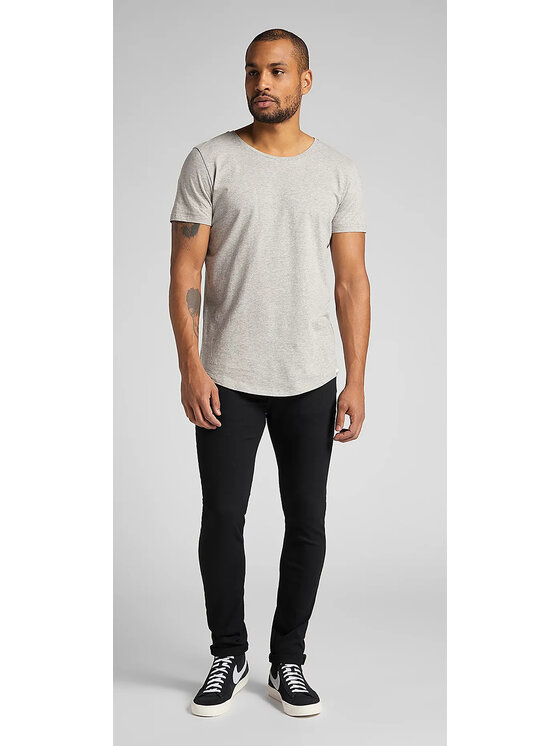 Lee Lee Jeansy Malone Czarny Skinny Fit