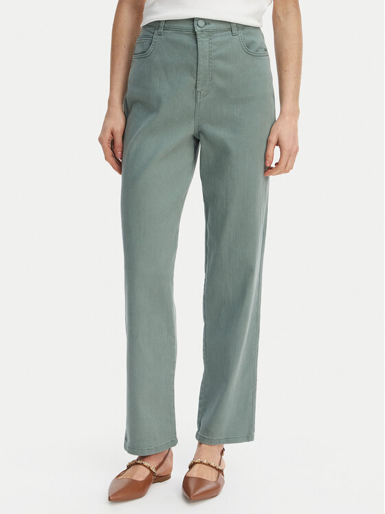 Marella Marella Jeans hlače Solista 2613131065 Zelena Straight Fit