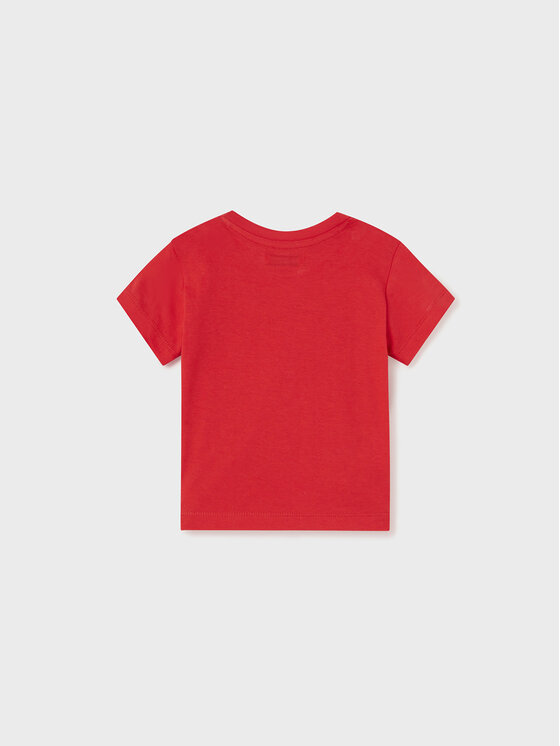 Mayoral Mayoral T-Shirt 106 Czerwony Regular Fit