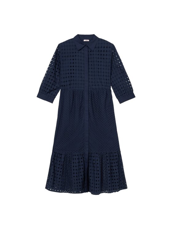 Oltre Oltre Vestito da giorno 7353R004875N034 Blu A-Line Fit