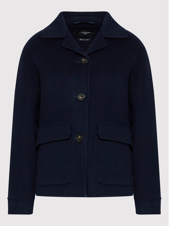 Weekend Max Mara Weekend Max Mara Kurtka przejściowa Cervino 50460129 Granatowy Regular Fit