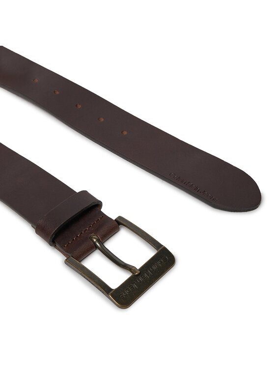 Calvin Klein Jeans Calvin Klein Jeans Pánsky opasok J 4Cm Ckj Belt K50K510065 Hnedá