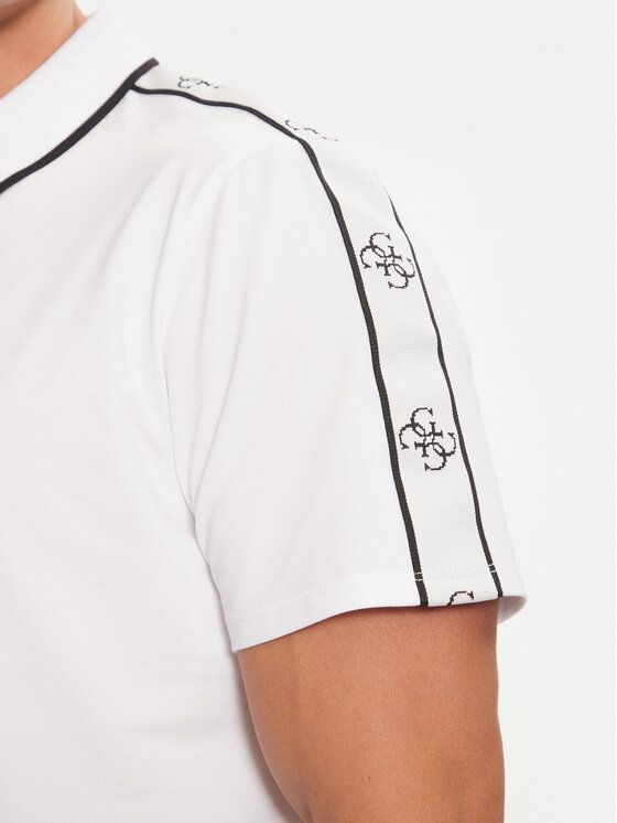 Guess Guess Поло M4YP40 KARS0 Білий Regular Fit