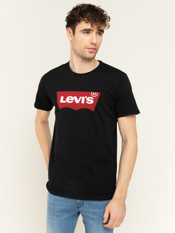 Levi's® T-krekls Housemark Tee 17783-0137 Melns Regular Fit