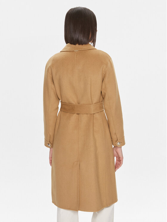 Liu Jo Liu Jo Вовняне пальто MF3242 T4627 Коричневий Regular Fit