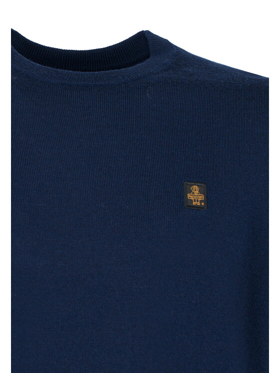RefrigiWear RefrigiWear Sweter M26908-F03700 Niebieski Regular Fit