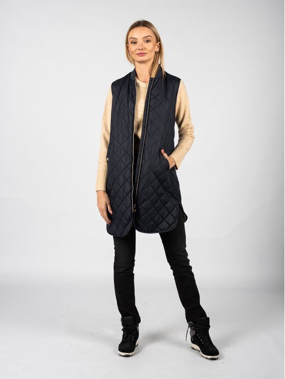 Geox Geox Bezrękawnik W2620N T2920 Granatowy Regular Fit