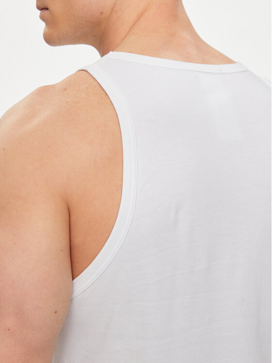 Versace Versace Tank top Medusa AUU01012 Biela Regular Fit