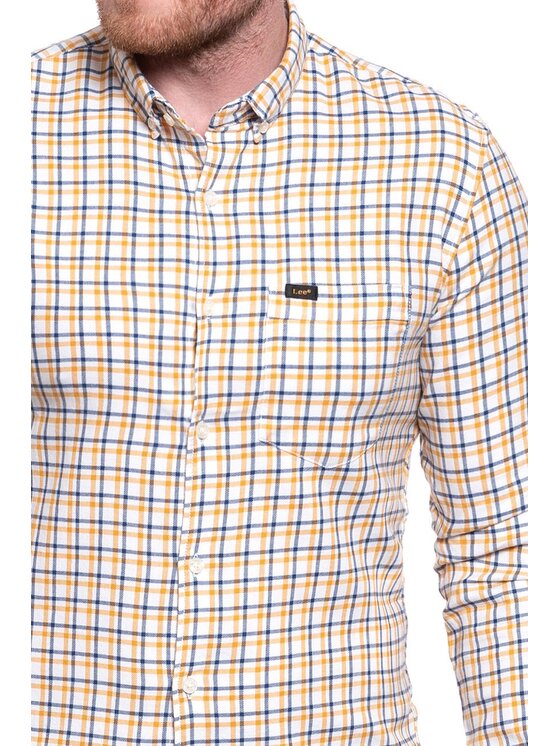 Lee Lee Camicia SLIM BUTTON DOWN Blu Slim Fit