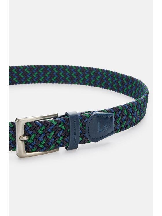 Lancerto Lancerto Pasek Męski Merano PS090223000002 Granatowy